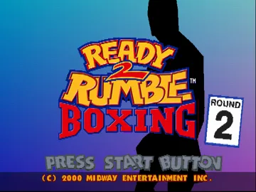 Ready 2 Rumble Boxing - Round 2 (US) screen shot title